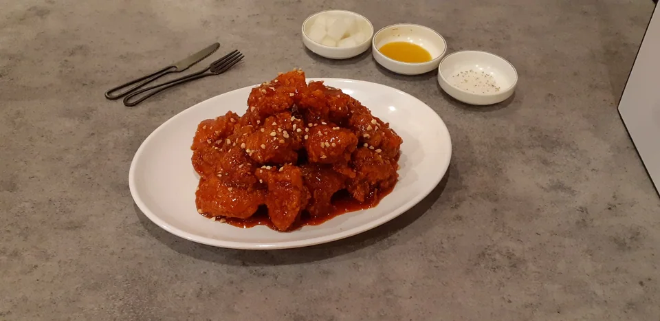순살 양념치킨