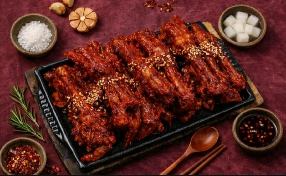 직화 뼈있는 닭발