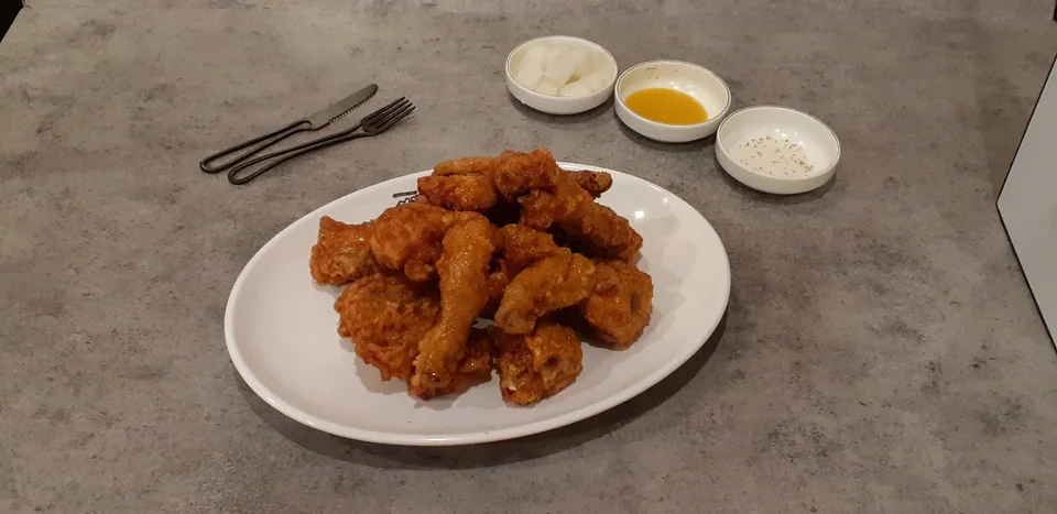 간장마늘치킨